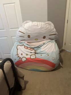 Hello Kitty Sleeping Bag Oversized Pillow