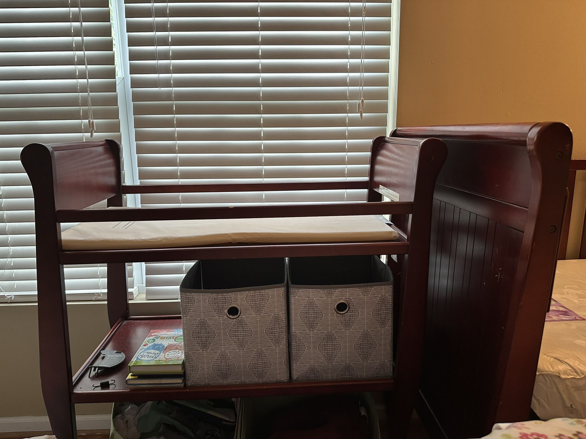 Crib and Changing Table