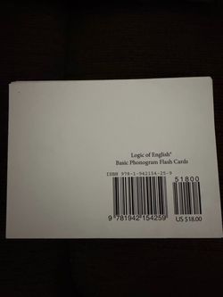 Logic of English Flash Cards