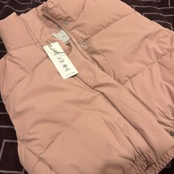 Cropped Puffer Vest