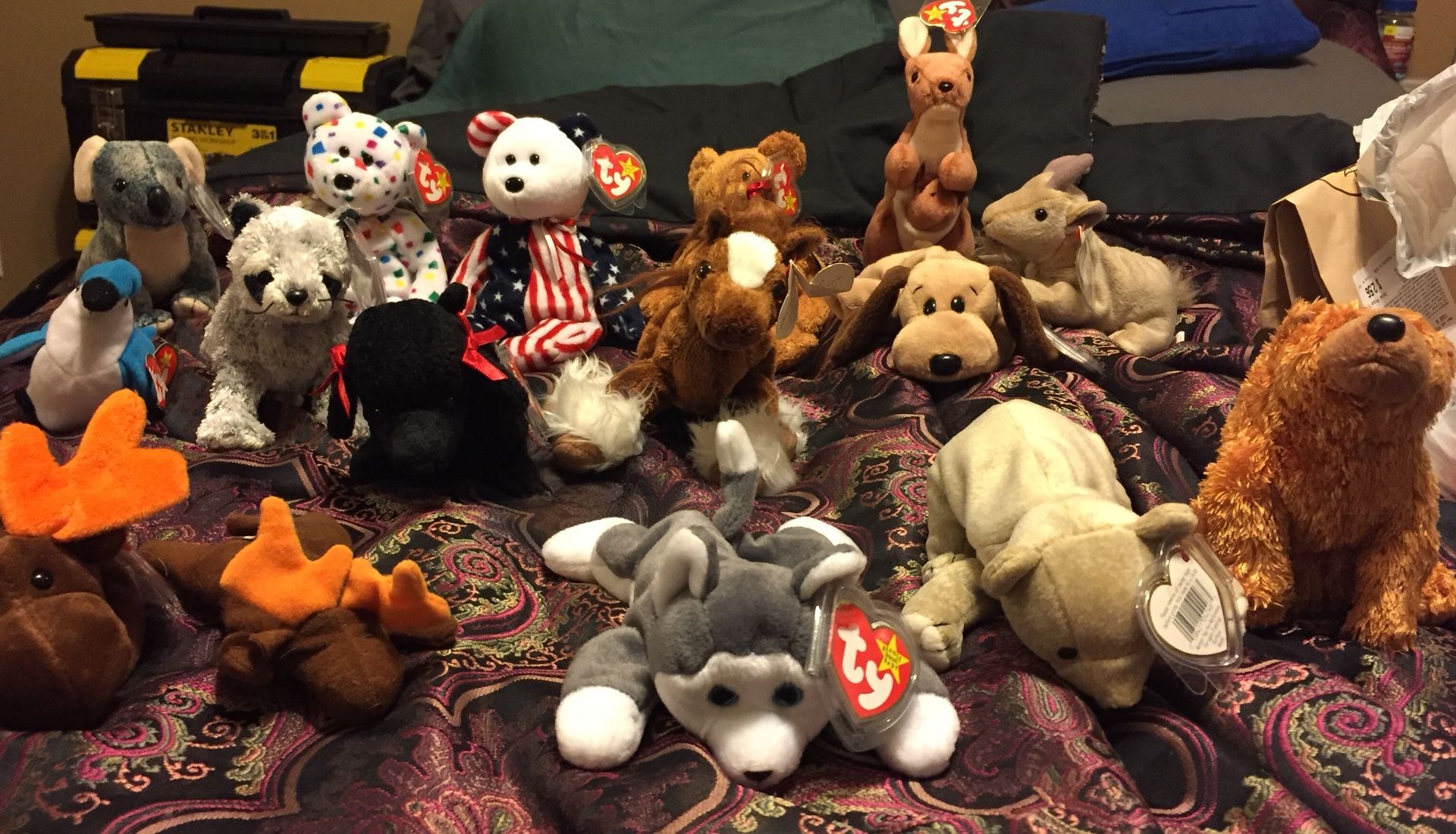 Beanie babies rare and collectible no junk