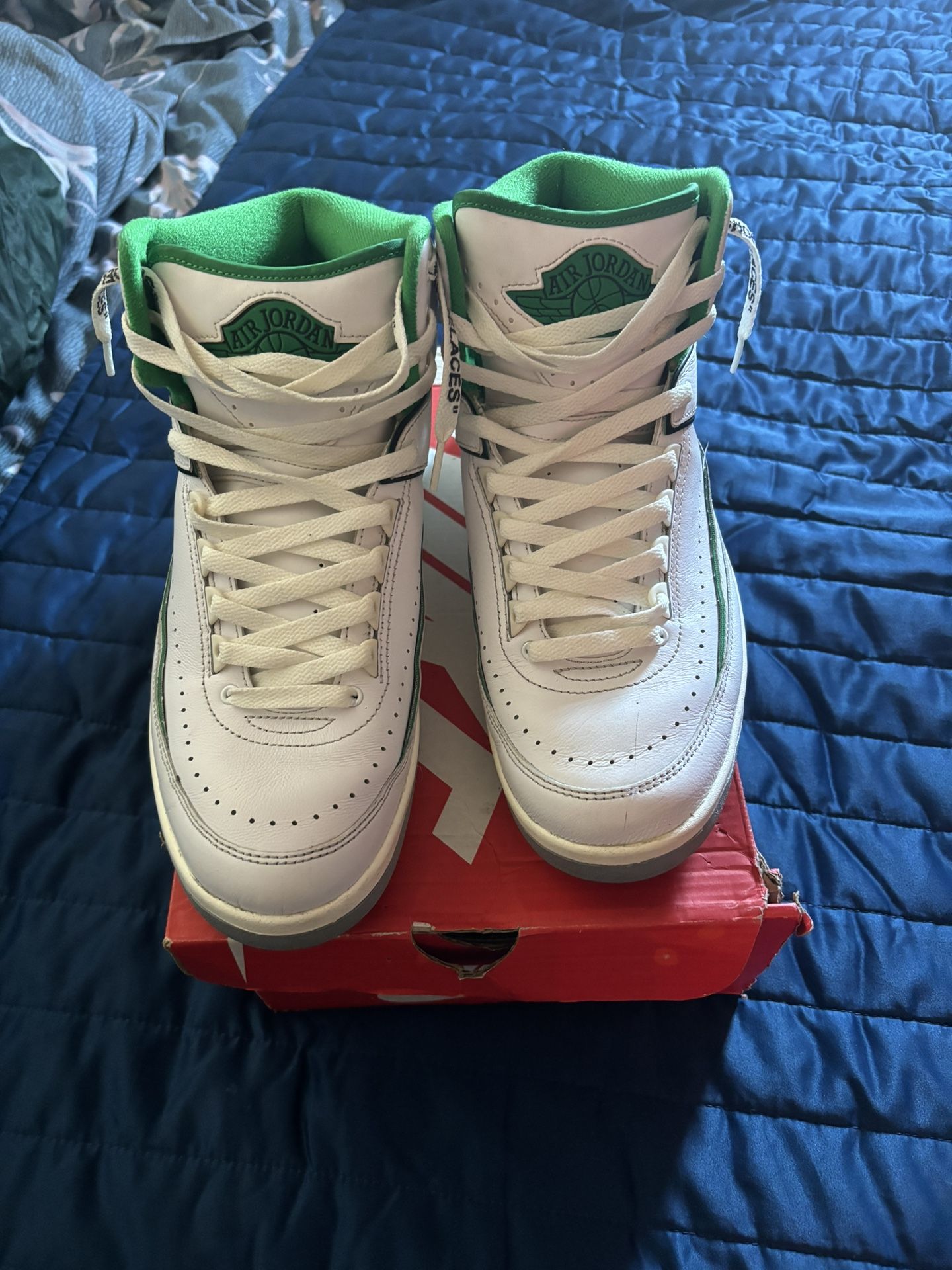 Lucky Green Jordan 2s