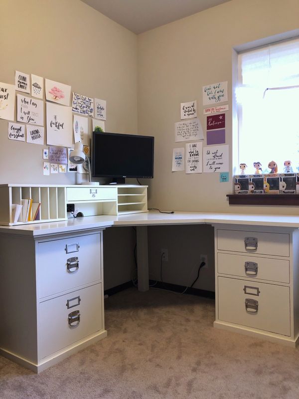 Pottery Barn Bedford Corner Desk For In Monroe Wa Offerup Pottery Barn Bedford Corner Desk For