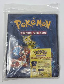SEALED 1999 POKEMON Collector's Album WIZARDS OF THE COAST CM6221