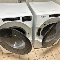 Washer and dryer