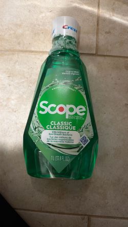 1 scope mouthwash ( I have 3 left )