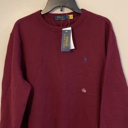 NWT Ralph Lauren Polo Sweatshirt Large. No Deliveries 