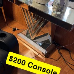 CONSOLE TABLE $200 NEW 