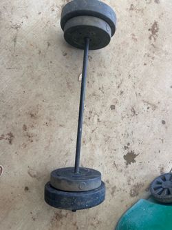 Bar Bell with weights