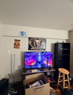 Large 55 inch Insignia Smart TV
