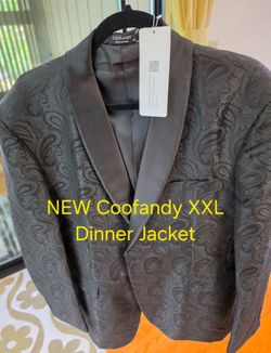 New Coofandy Dinner Jacket XXL