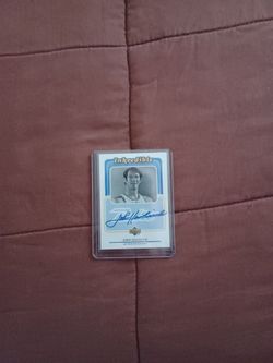 1999 John Havlicek Upper Deck Inkredible Autographed Insert Card