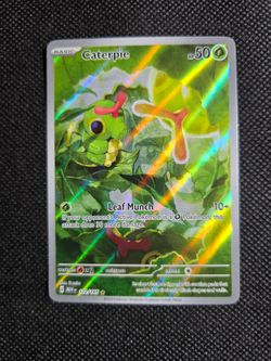 Caterpie 172/165 Holo Pokémon Card MEW