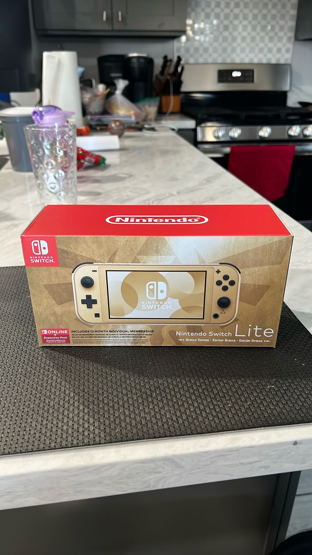 Nintendo Switch Lite Hyrule Edition Sealed Mint