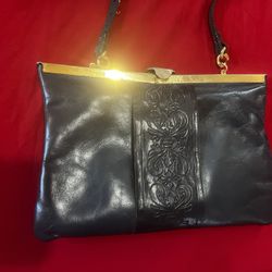 Navy blue crossbody clutch purse