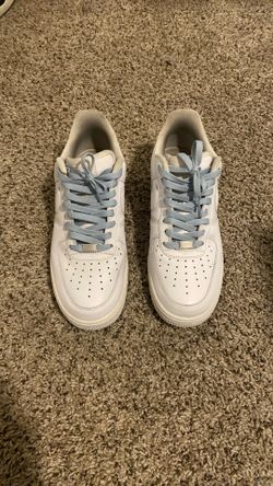 Air Force 1s Blue Laced