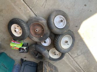 Wheelbarrow tires