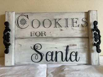 Cookies for Santa trays