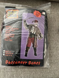 Childs Costume Skeleton Pirate
