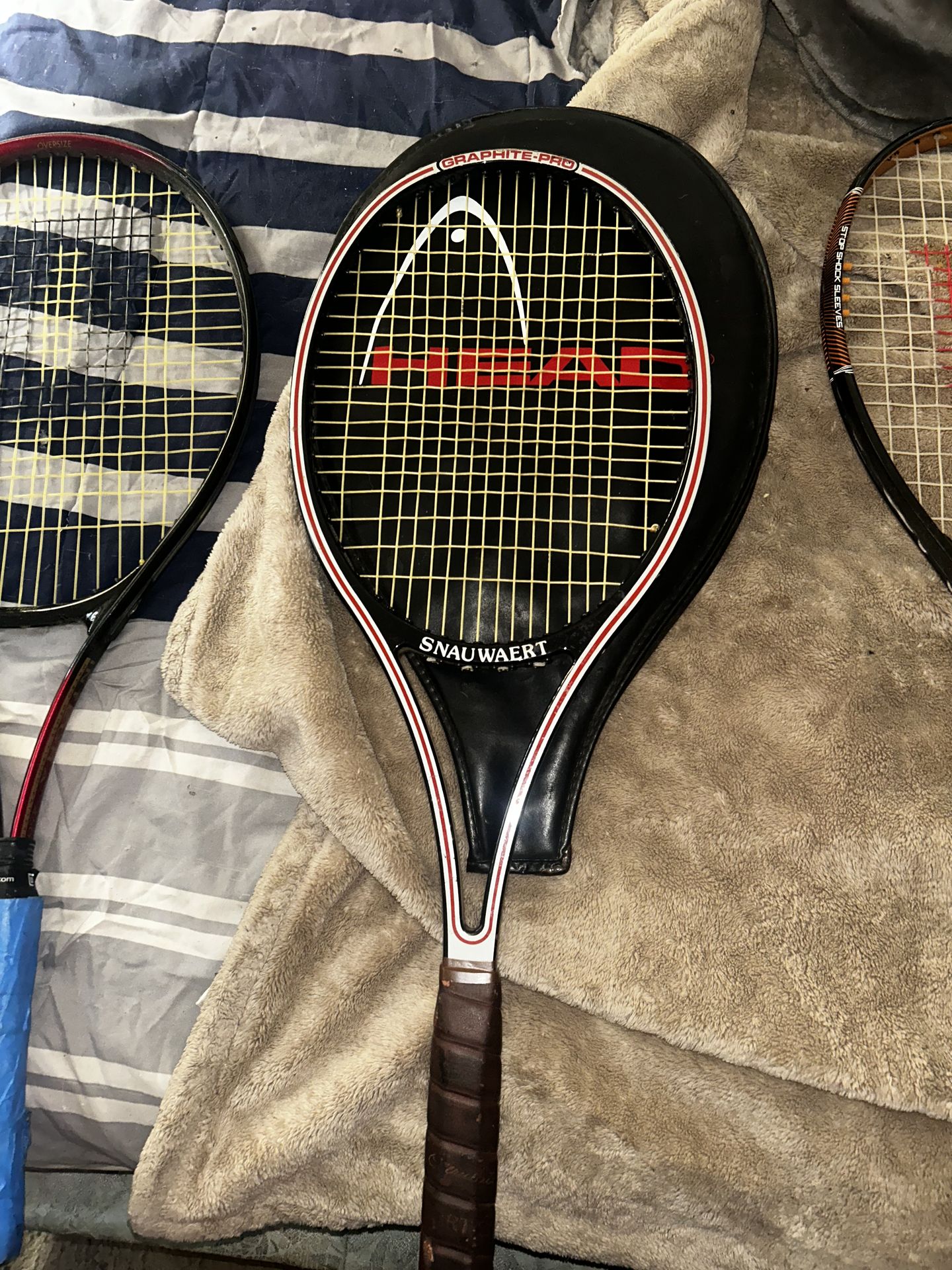Tennis racquets - Wilson, Prince , & Snauwaert