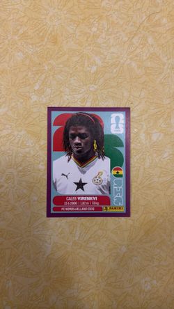 2026 Panini World Cup Caleb Yirenkyi Purple Border #GHA008