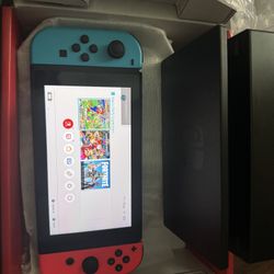 Nintendo Switch Less Than One Month Old (Mario Party ) Included