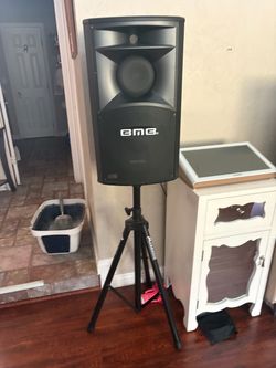 BMB PA Speaker on Tripod Stand