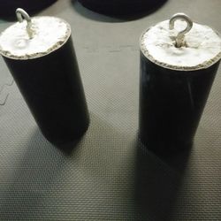 12 lb weights. Used as dumbbells.