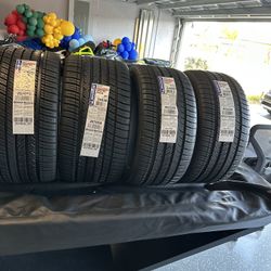 Michelin Tires x2 275/35ZR19 & x2 285/30ZR20 Pilot Sport All Season 4
