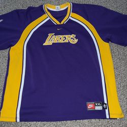 LAKERS NIKE JERSEY STYLE    Size XXL Thick Material Style