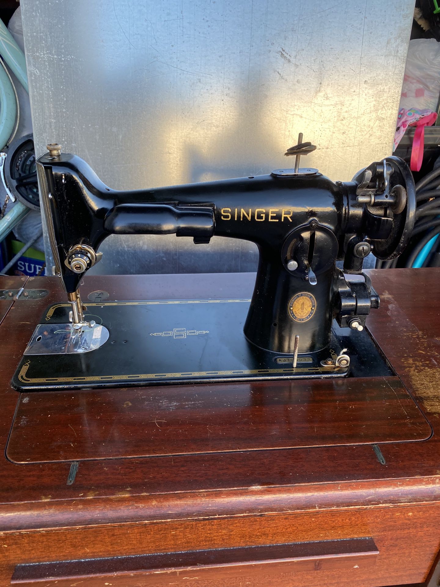 Vintage 1851-1951 SINGER SEWING MACHINE