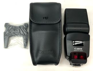Canon Speedlite 420EX Shoe Mount Flash With Case - UNTESTED