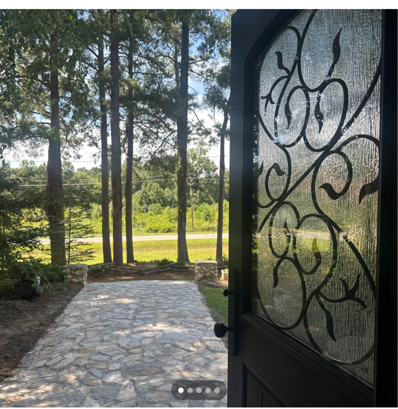 Black Front Door.