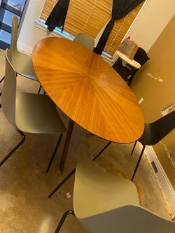 Table and chairs