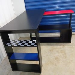 L Shaped Swivel 360° Gamer  Desk 