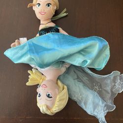 Disney Princess Topsy Turvy Doll Elsa Anna