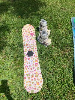 Burton Snowboard with Sm bindings