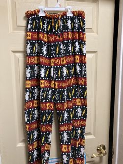 Harry Potter fleece pajama bottoms ladies size med