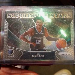 2020 JA MORANT SOPHOMORE STARS PRIZM  