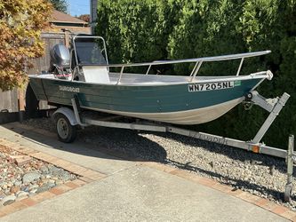 Nice 2002 Duroboat 14ft boat.
