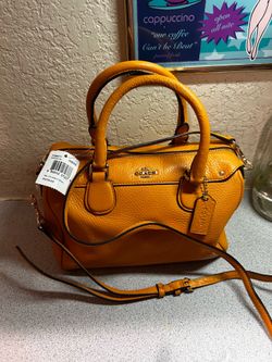 Coach Orange Peel purse