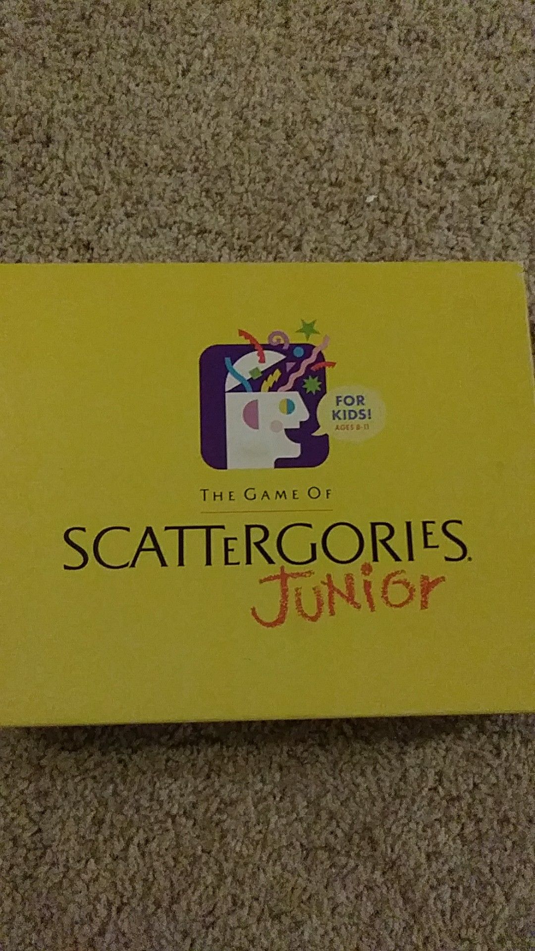 Scattergories Junior Game