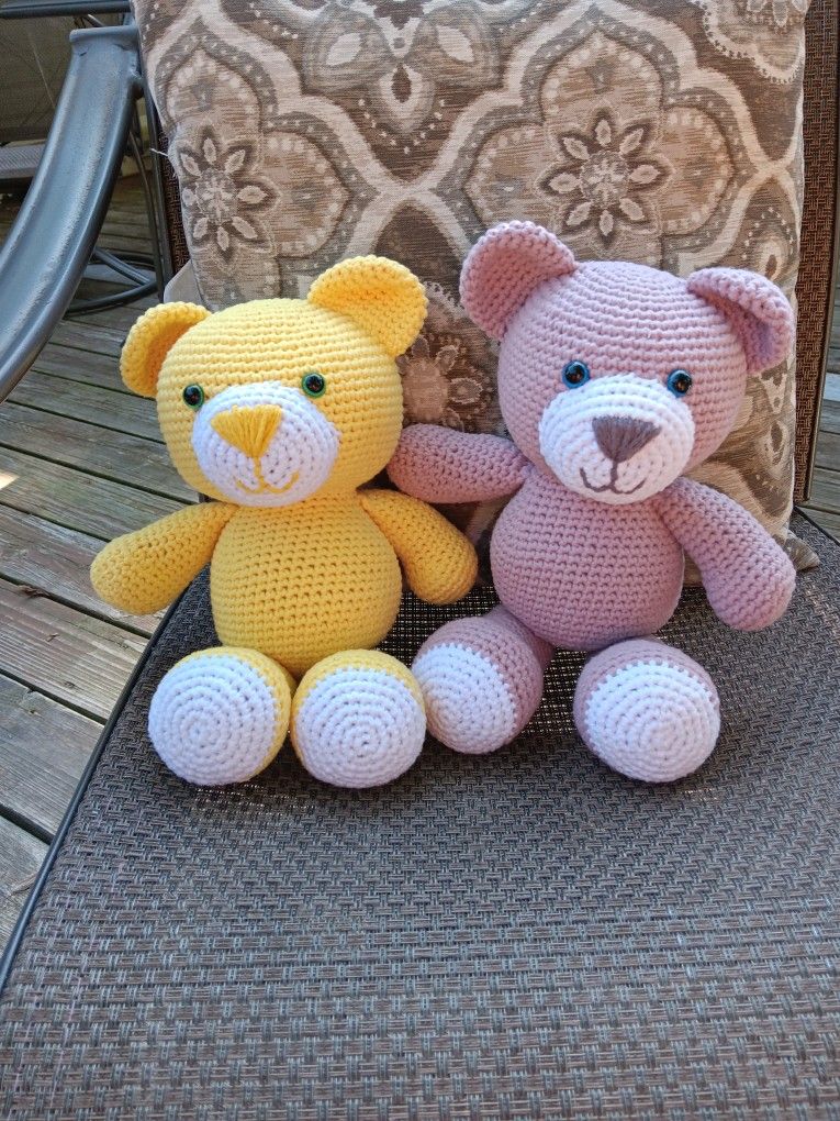 Handmade Crochet Teddy Bear