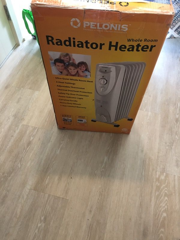 Heater. Used once