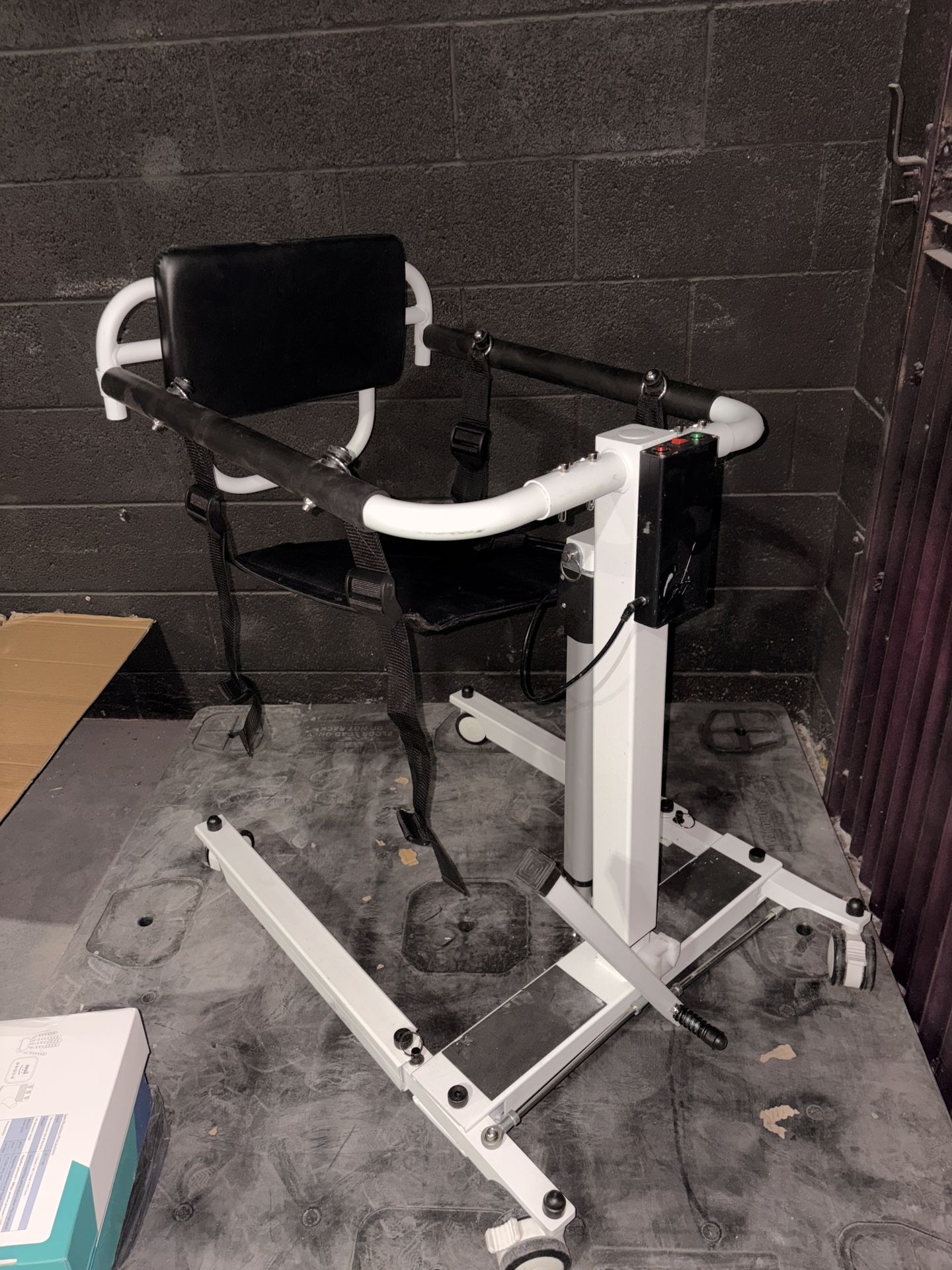 Electric Patient Lift Transfer Chair, Foldable Patient Lift for Home Portable Lift Wheelchair for Car, Commode Toilet Transfer Chairs for Seniors (Ele