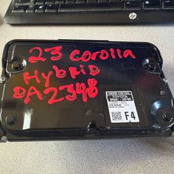 2023 Toyota Corolla Hybrid Engine Brain Box Computer