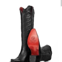 Black Western Cowgirl Boots
