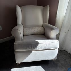 Pottery Barn Wingback Chair 