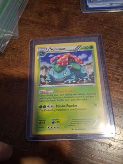 Venusaur Pokemon Card Stage 2 HP140