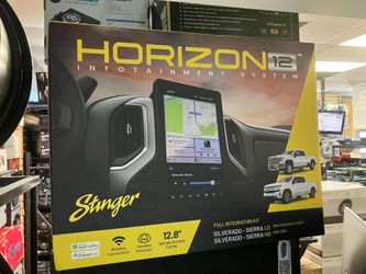 S CNN tinger horizon12 stereo 12.8 Silverado stereo